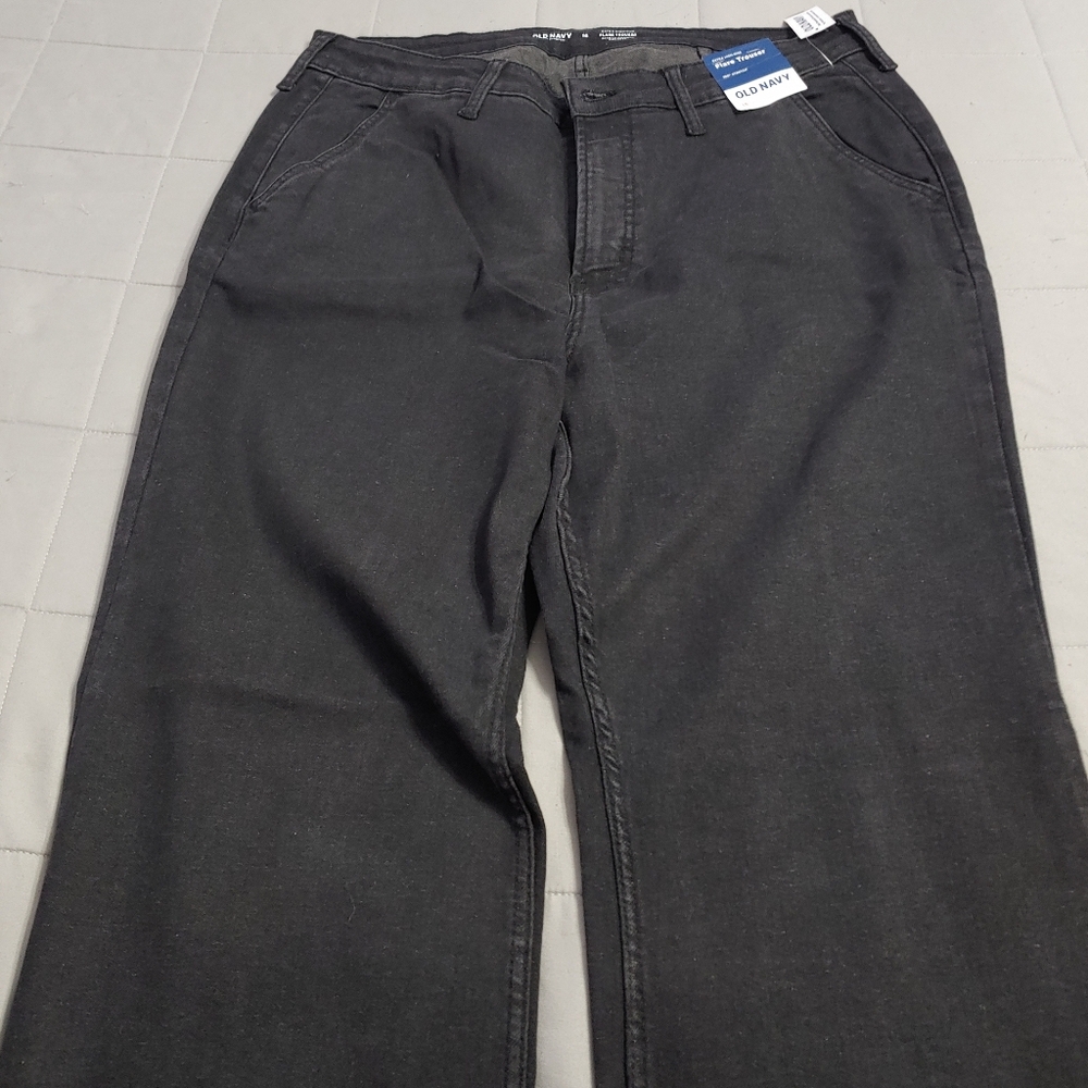 Old Navy Black Flare Trousers